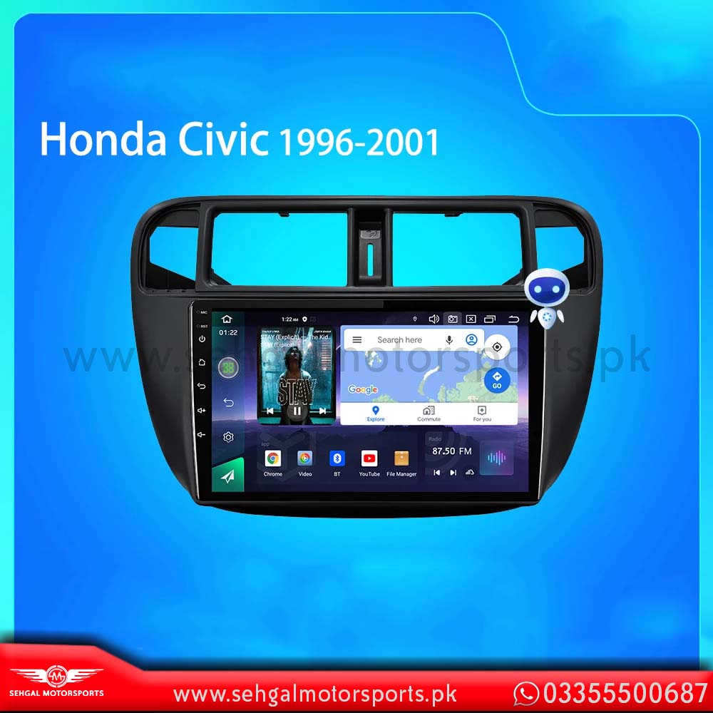 Honda Civic Android Panel 1+16GB Model 1996-2000