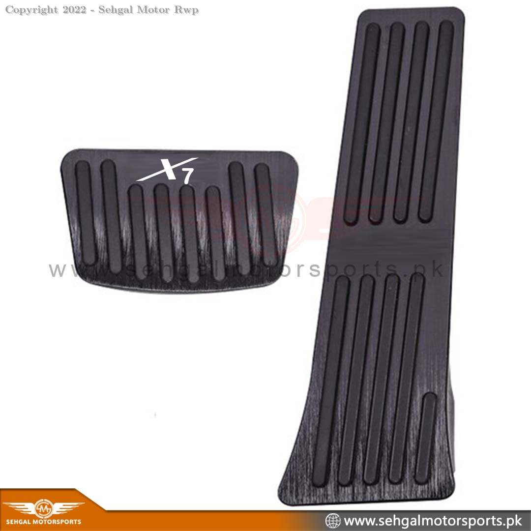 Changan oshan X7 Pedal Cover Black/silver/Blue Model 2022-2023