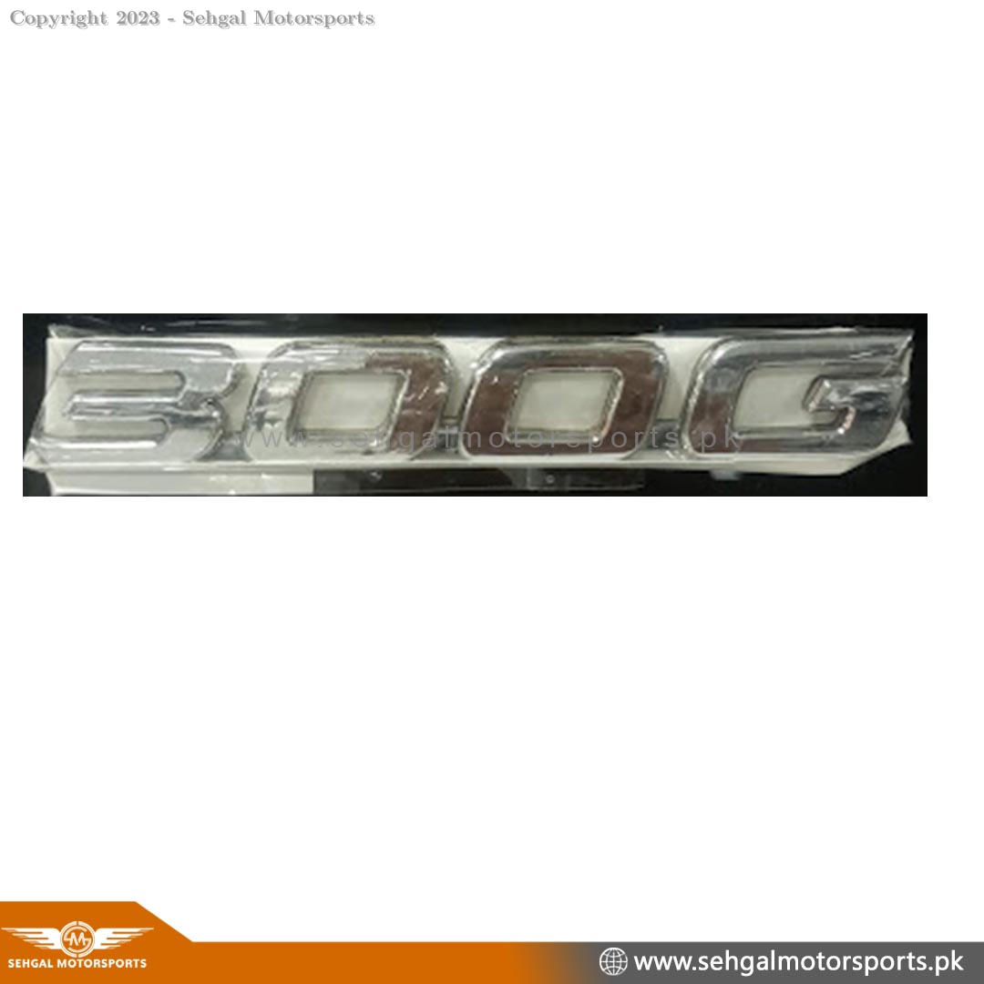 Mark X "300G" Logo (Chrome)