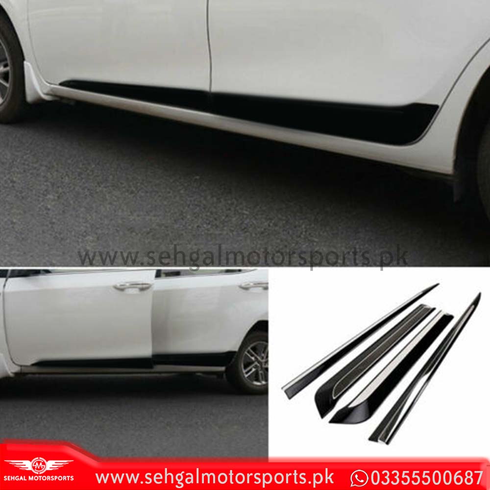 Toyota Corolla door Molding Black model 2014-2017