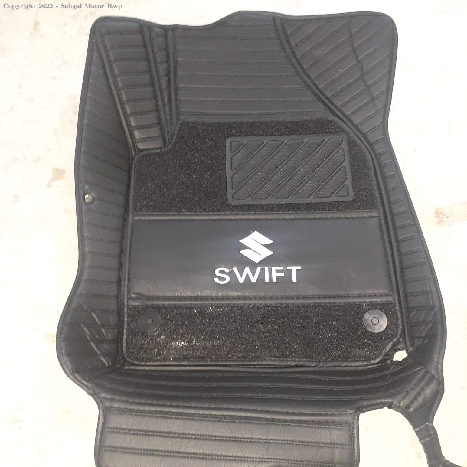 Suzuki Swift 10D Floor Mat Black With Black Model 2022-2023