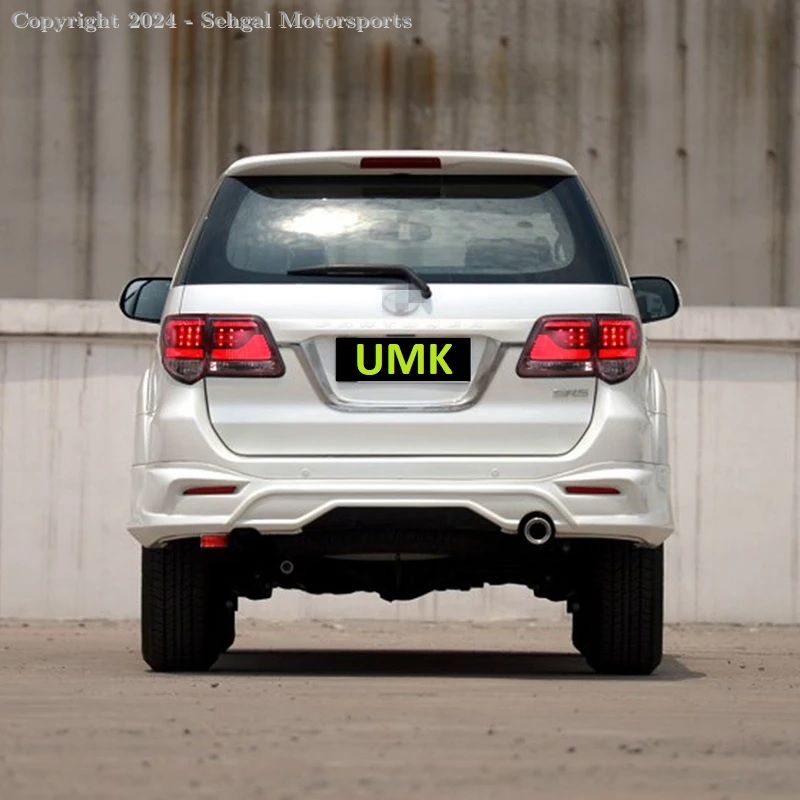 Toyota Fortuner Back Light Smoke Model 2013-2016
