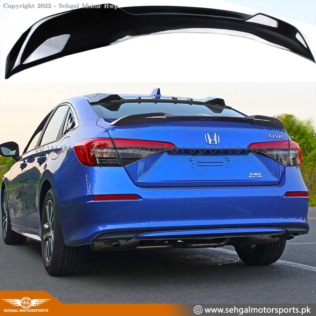 Honda Civic Trunk Spoiler  Un-Painted (PK) Model 2022-2023