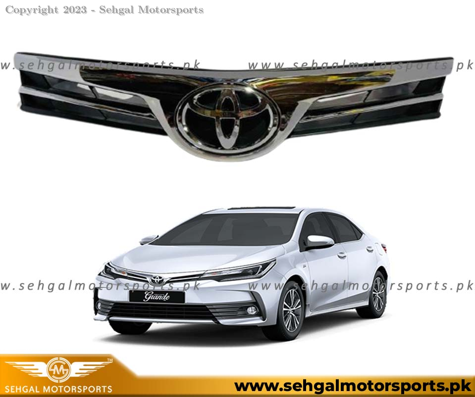 Toyota Corolla Grande Front Grill with Monogram
