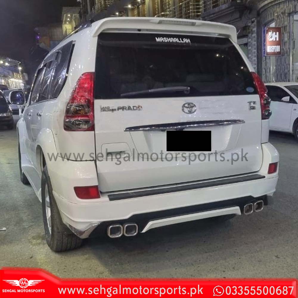Toyota Prado Fj120 Back Body Kit FJ150 Style White Model 2002-2008