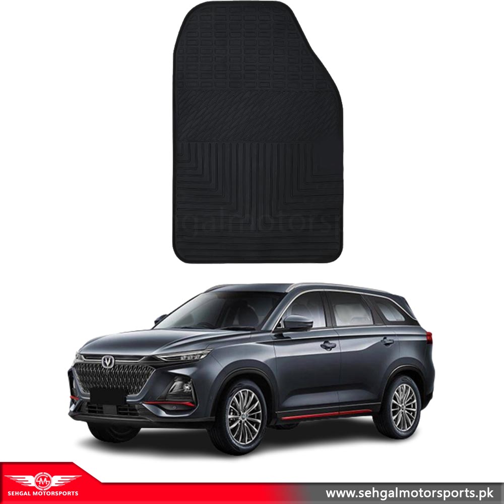 Oshan X7 Rubber Floor Mat Black Model 2021-2022