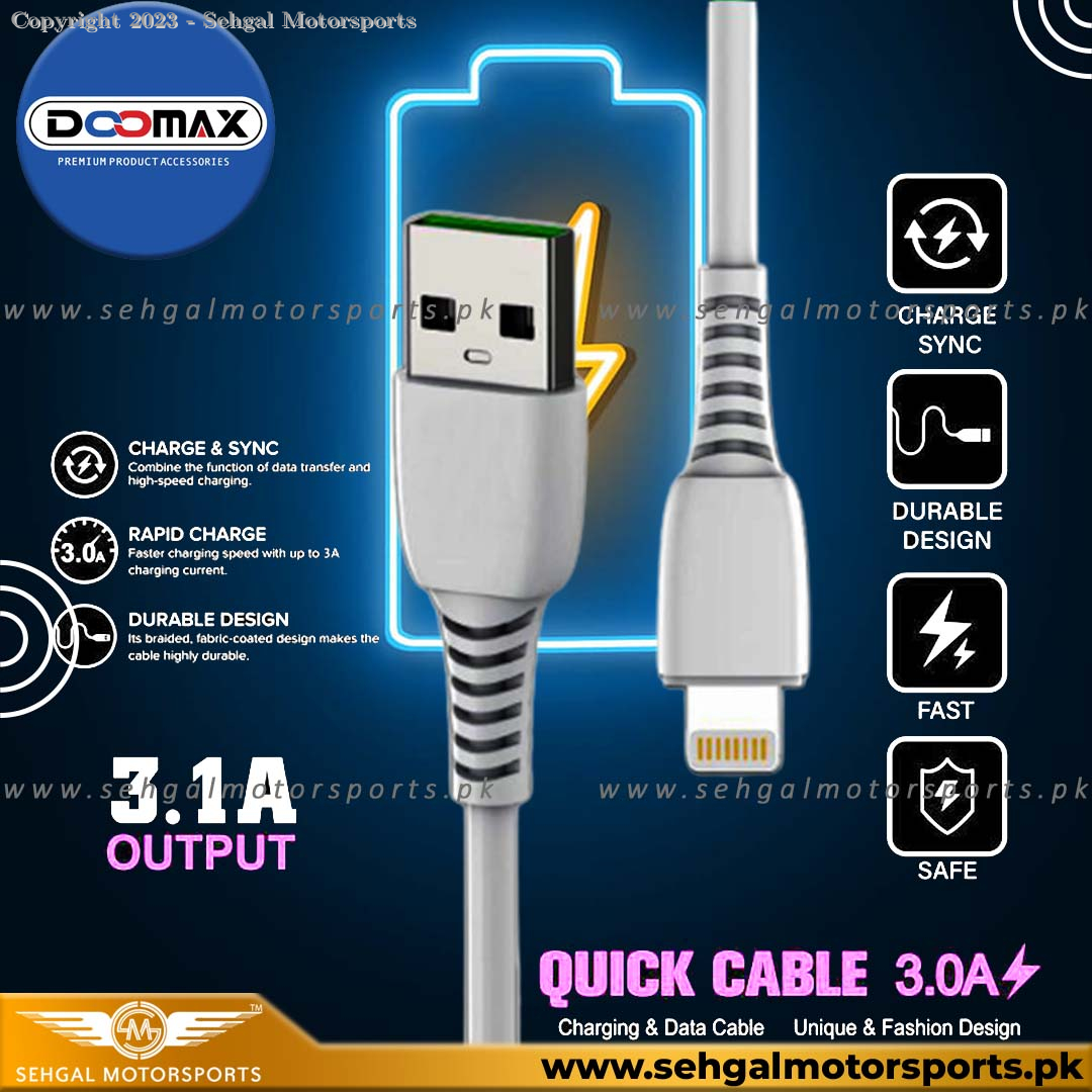 DOOMAX DX-CE03 (iPhone) Data Cable 3.1A