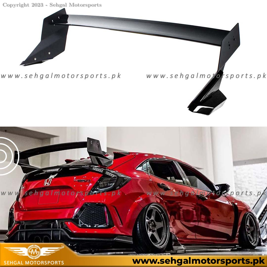 Honda Civic Trunk Spoiler Type-R Un-painted Model 2017-2021
