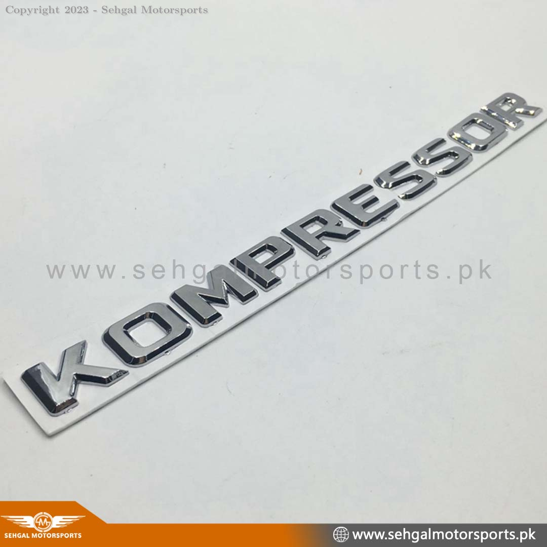 Mercedes "Kompressor" Monogram