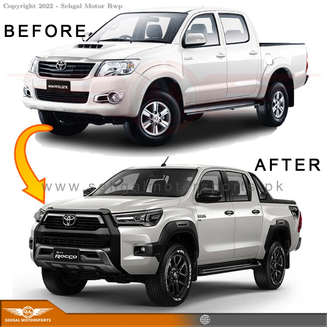 Hilux Vigo to Rocco 2023 Complete Conversion