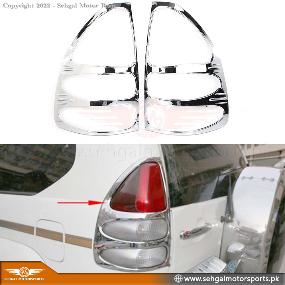 Toyota Prado Fj120 Back Light Chrome Model 2002-2009