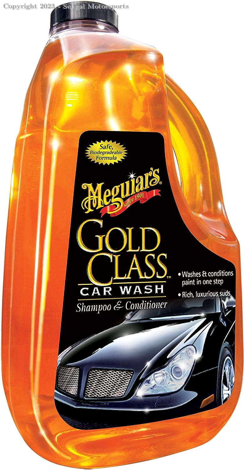 Meguiar's Gold Class Car Wash Shampoo G7164 1.89 Ltr