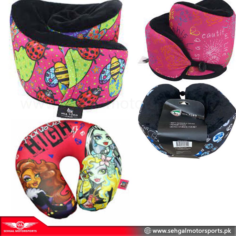 Mia Toro Neck Pillow Multi Color