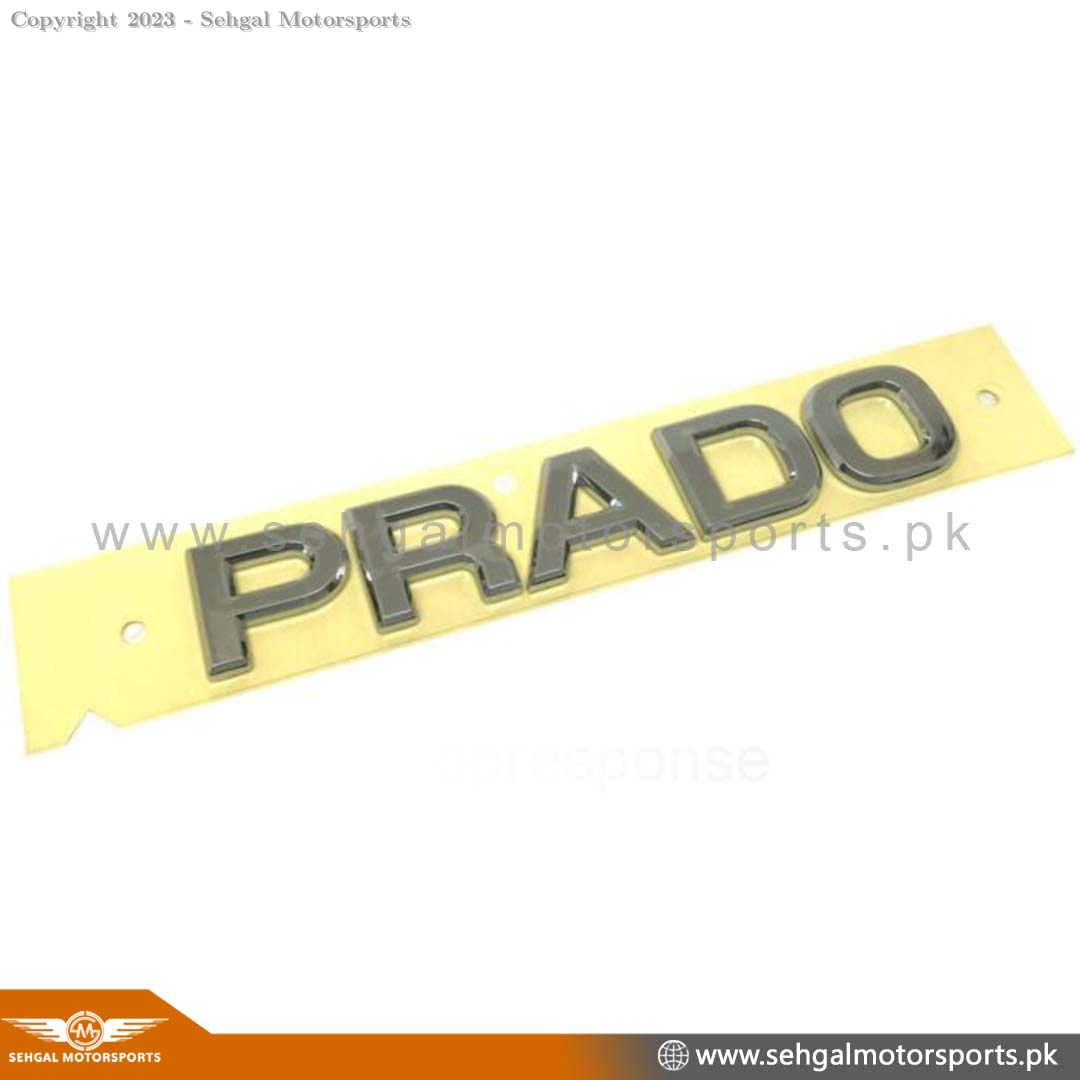 Prado Trunk Alphabets