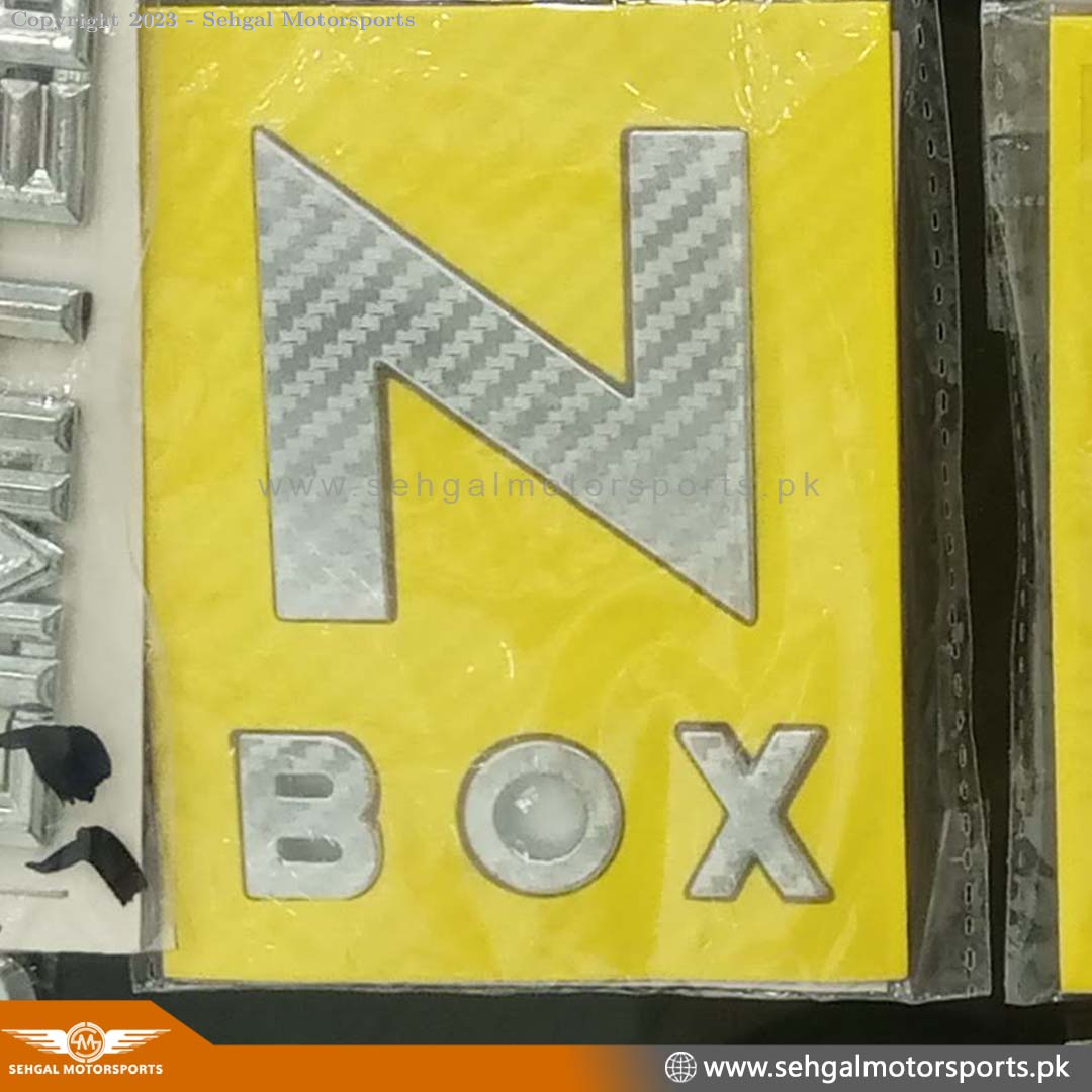 Premium "N.Box" Logo  (CHROME)