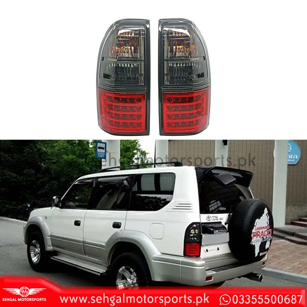 Toyota Prado FJ90 Back Light Red/Smoke Model 1996-2002