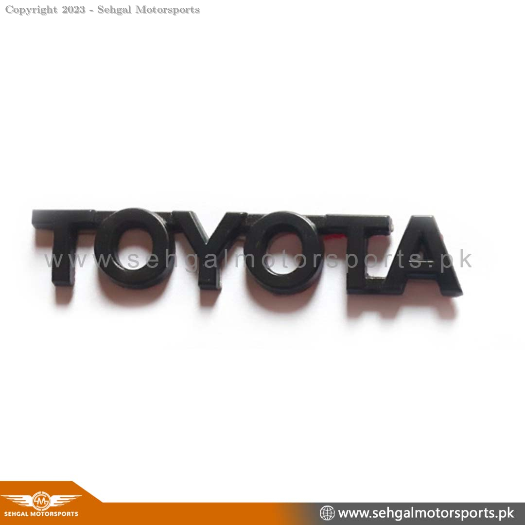 Yaris "Toyota" Monogram (Black)