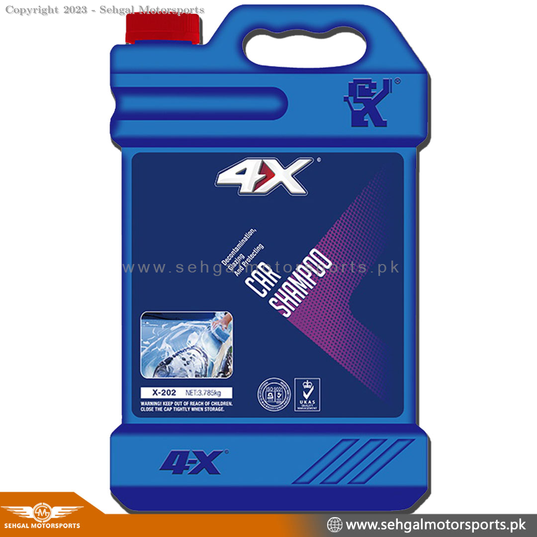4X Shampoo X-202 3.7Ltr