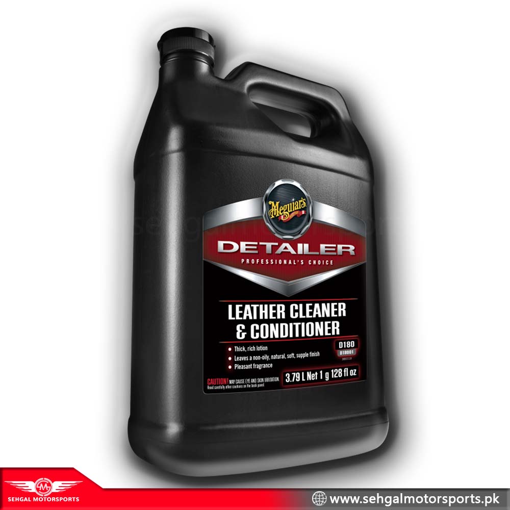 Meguiar's Detailer Leather Cleaner & Conditioner D18001 3.79L