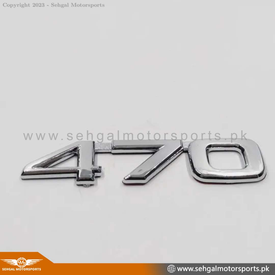 Land Cruiser "470" alphabets