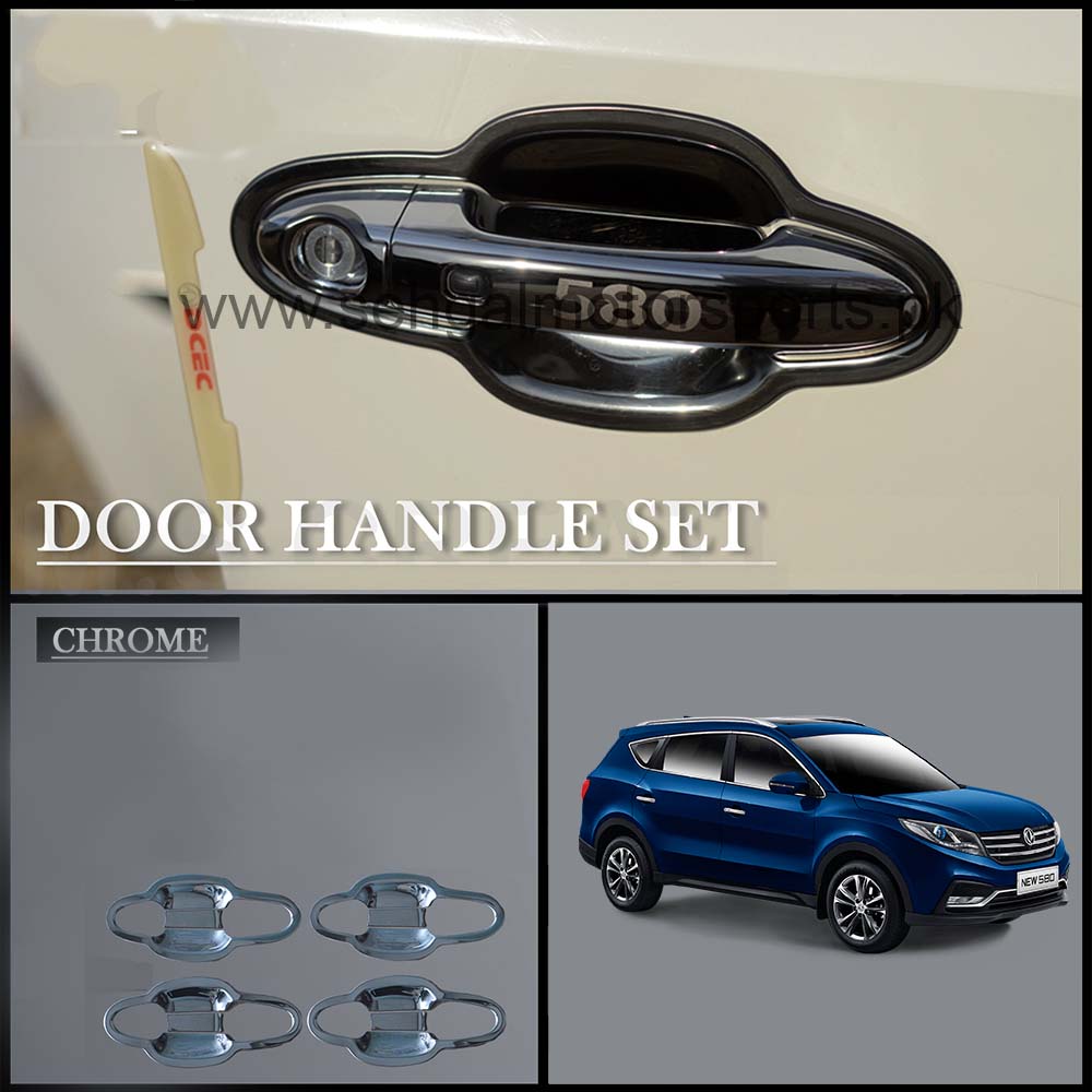 DFSK Glory 580 Door Handle Bowl Chrome Fiber Model 2019-2022