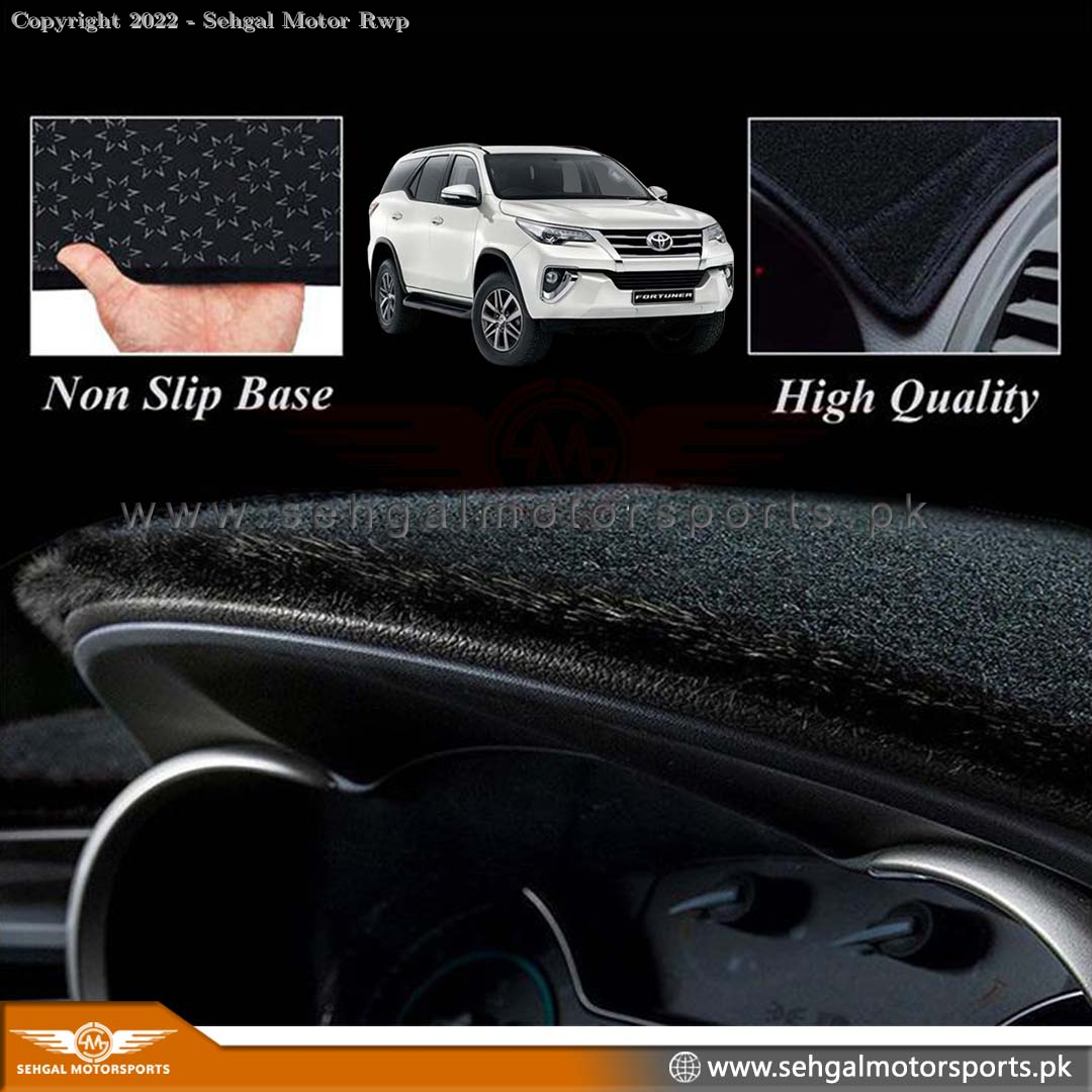 Toyota Fortuner Dashboard  Mat Fur Model 2017-2021