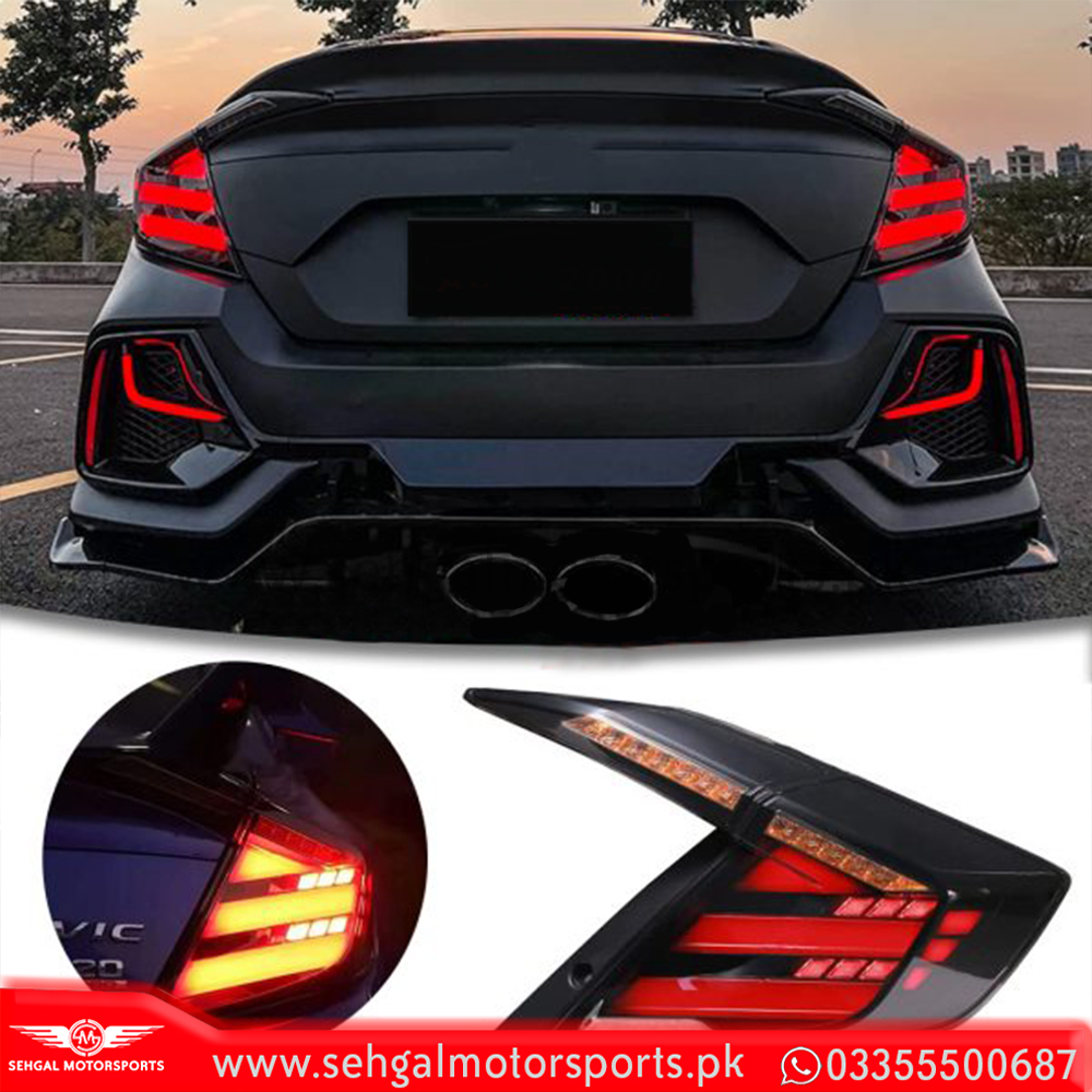 Honda Civic Back Light Sporty Style V8 R/S Model 2016-2021 China
