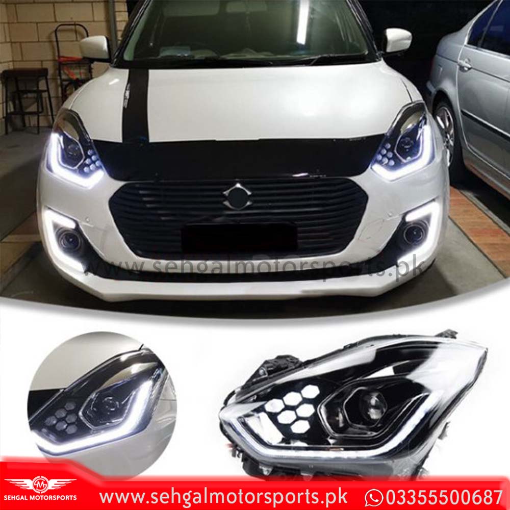 Suzuki Swift Projection Led DRL Head Light 2022 - 2023