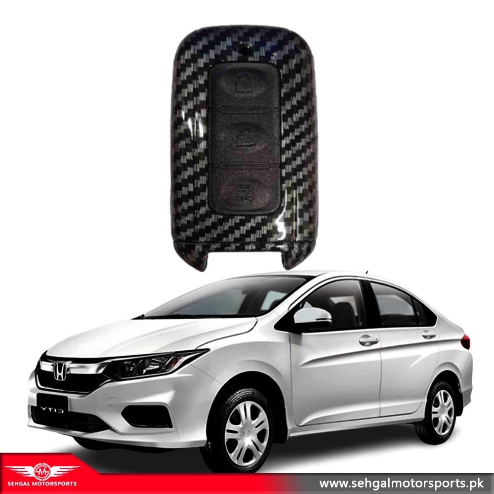Honda City Grace Carbon Fiber TPU Key Cover Model 2022-2023