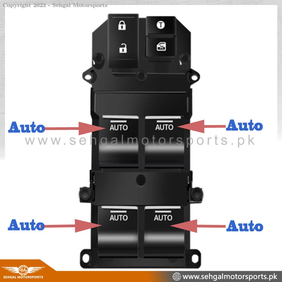 Honda City Window Power Switch Single 2010-2022