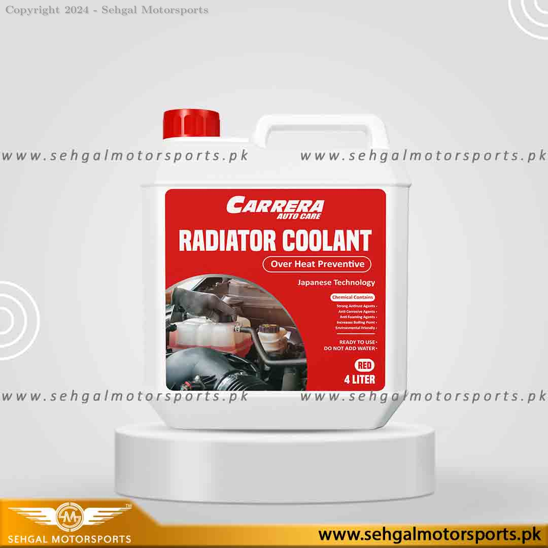 Carrera Radiator Coolant 4 Ltr (Red OHP)