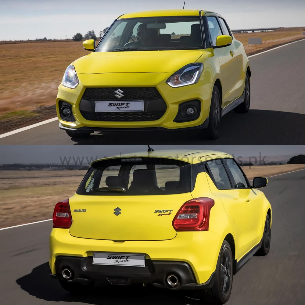 Suzuki Swift Body Kit (F+B) Sports Style Carbon Fiber (Unpainted) Model 2022-2023