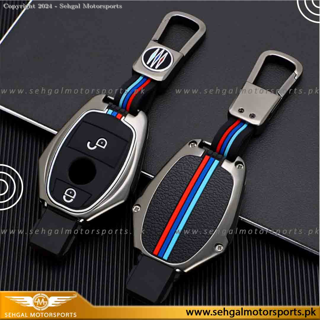 Mercedes W-204 Key Cover Zinc With PU Hook