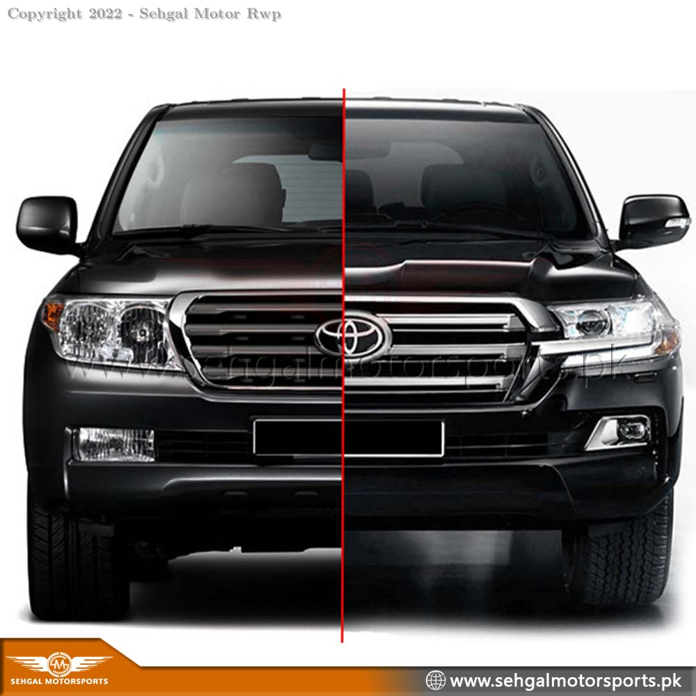 Toyota land Cruiser faceUplift With Body kit Model 2016-2020