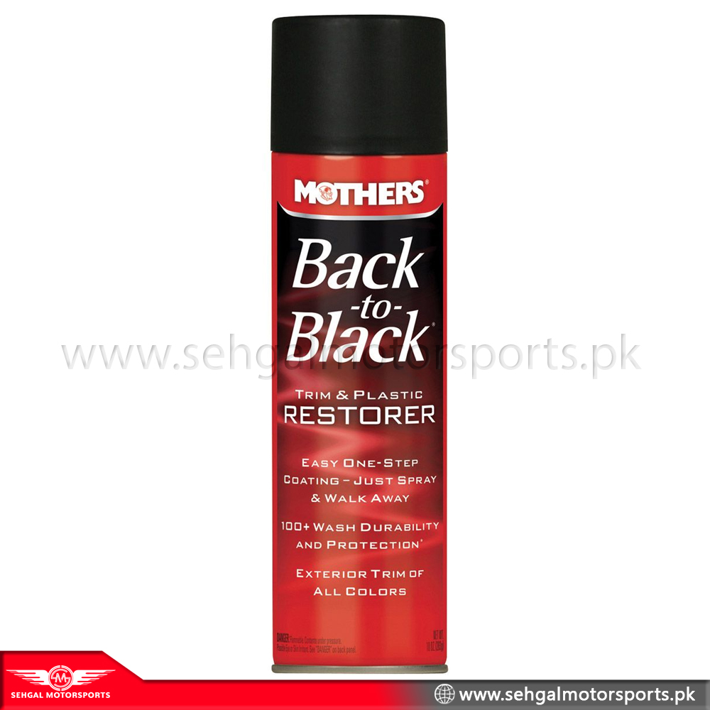Mothers Back To Black Trim And Plastic Restorer 355ml