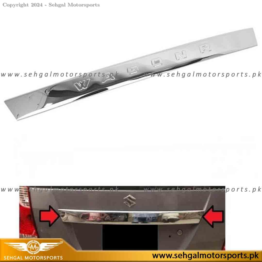 Suzuki Wagon R Trunk Garnish ( Chrome )