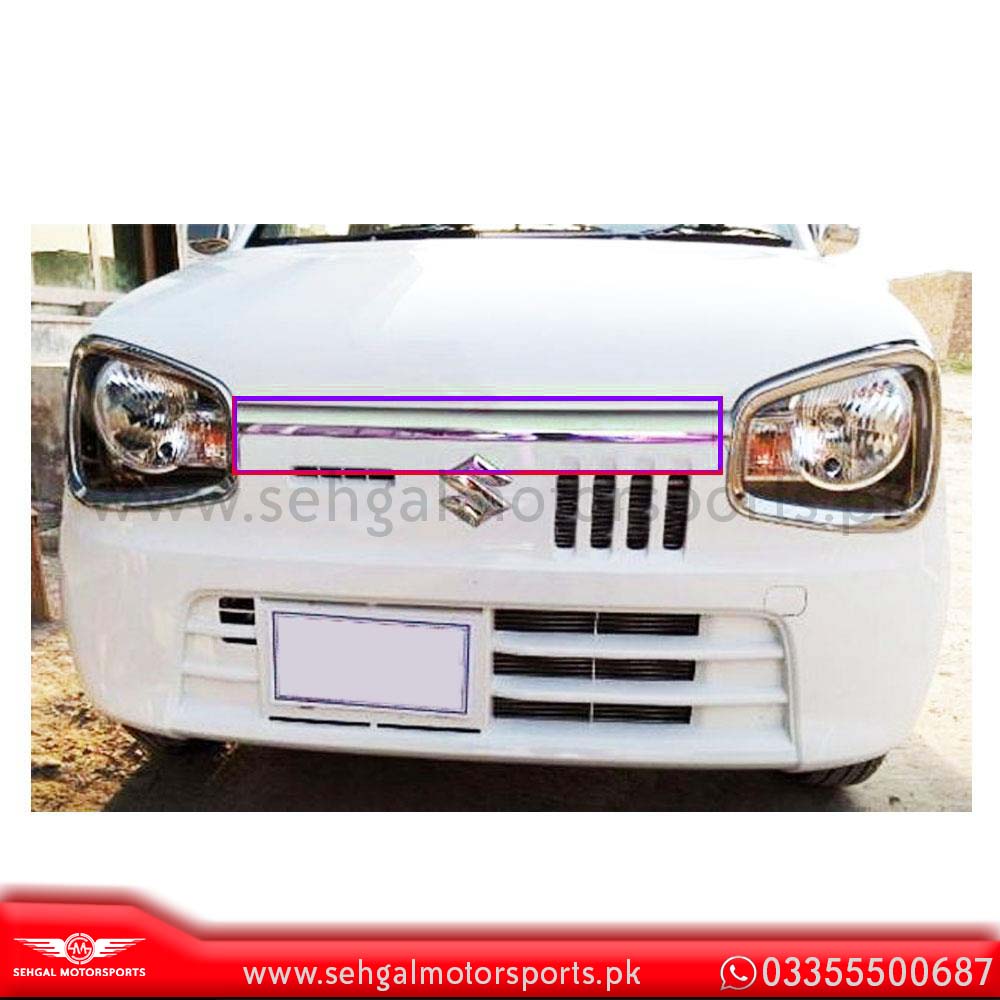 Suzuki Alto Upper Grill Trim Chrome Model 2014-2022