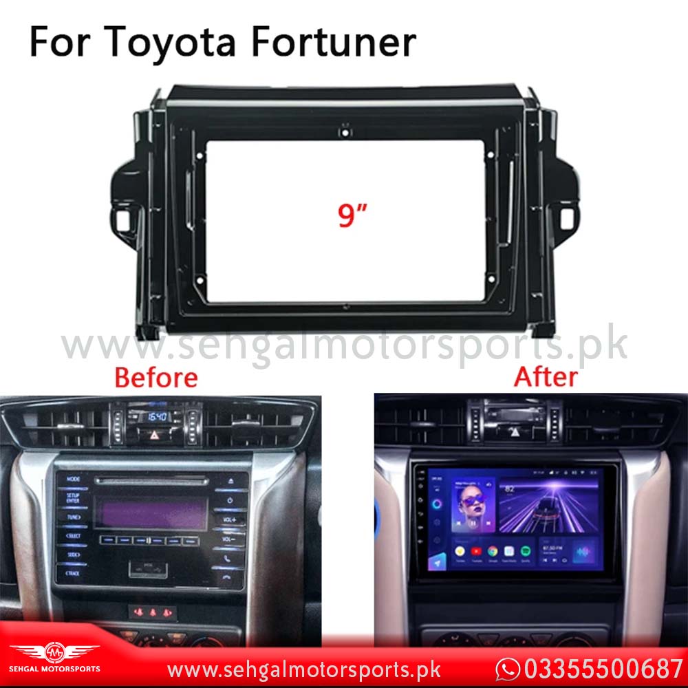 Toyota Fortuner Display Panel Frame/ Casing Model 2016-2021