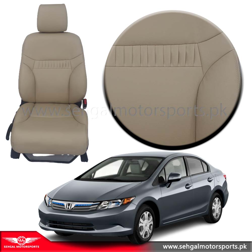 Honda Civic Seat Cover NS3 Beige Model 2012-2016