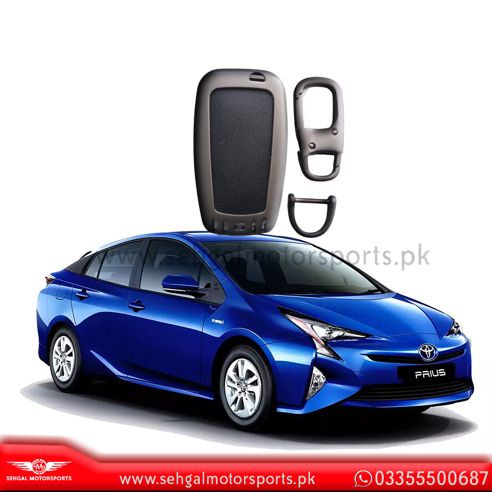 Toyota Prius Key Cover Metal Mix Design Model 2012-2016