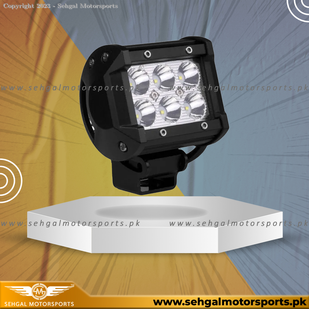 Universal Car LED (Shape: Square : 6 Nano LED)