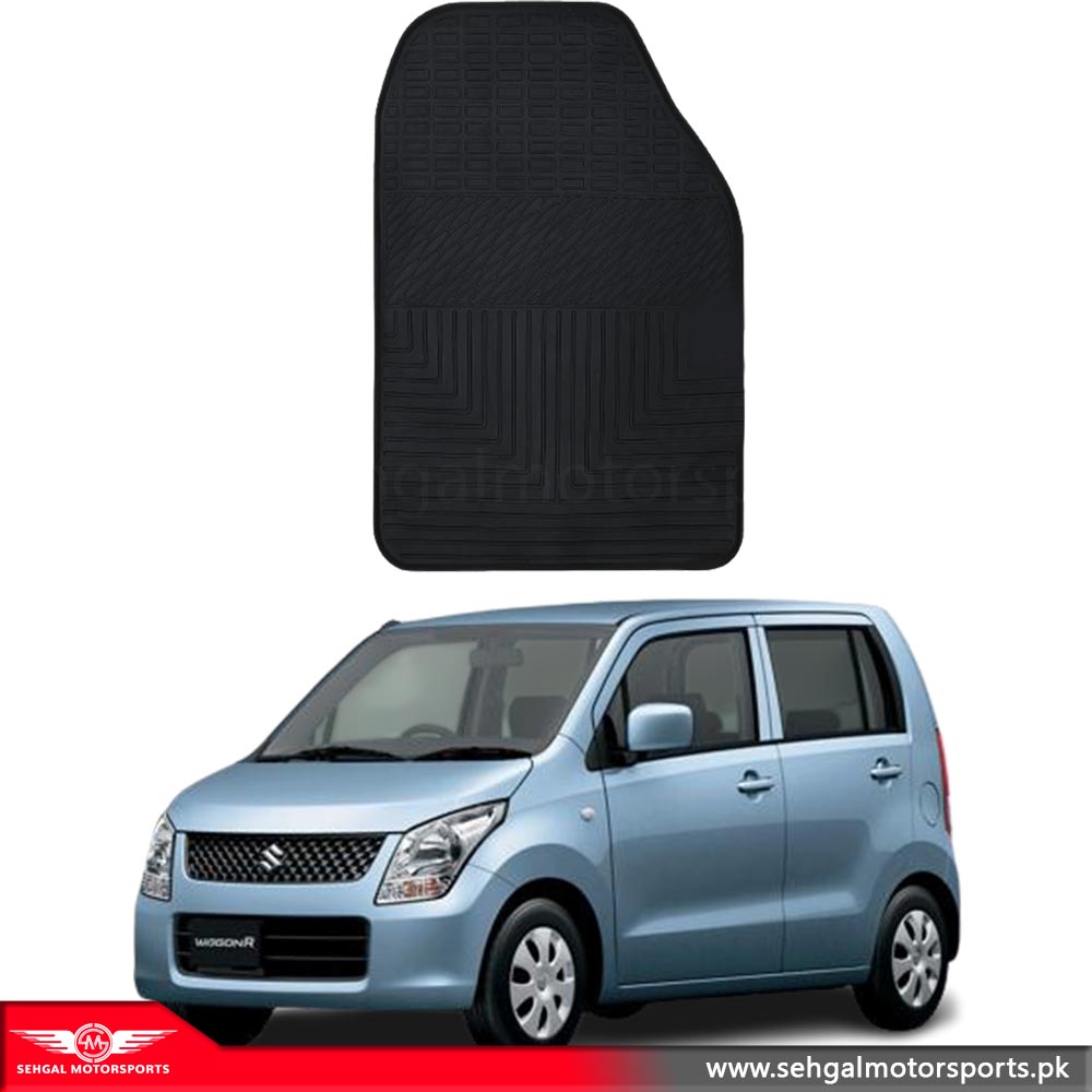 Suzuki Wagon R Latex Rubber Mat Black Model 2016-2022