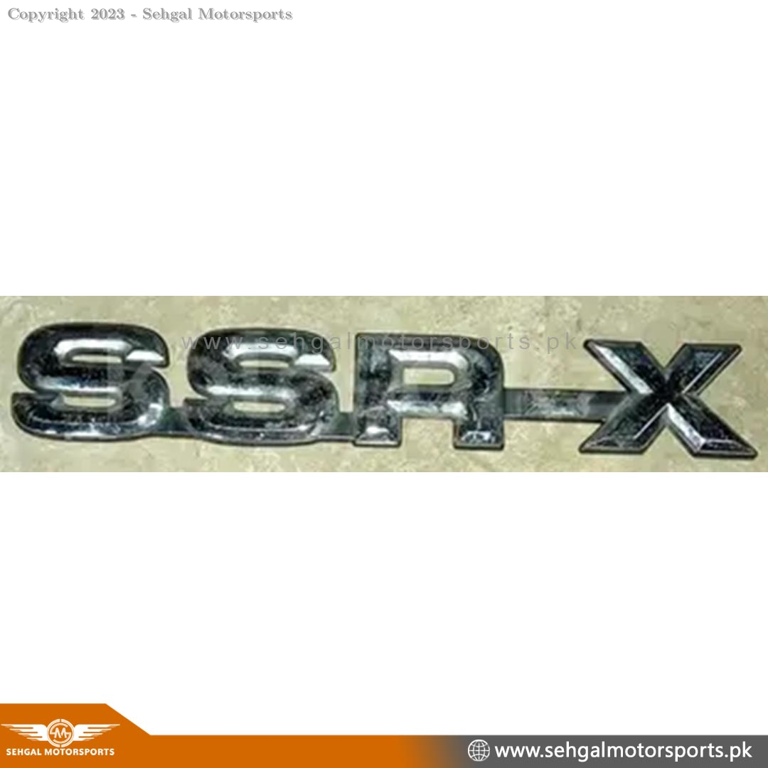 SSRX Monogram (Chrome)