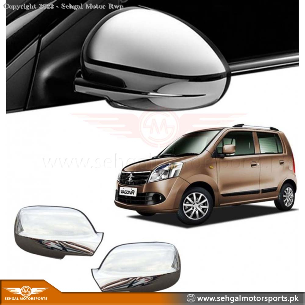 Suzuki Wagon R Side Mirror Cover Chrome Model 2014-2021