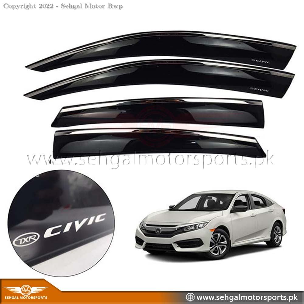 Honda Civic Air Press/Sunvisor Luxury Without Chrome Model 2017-2021