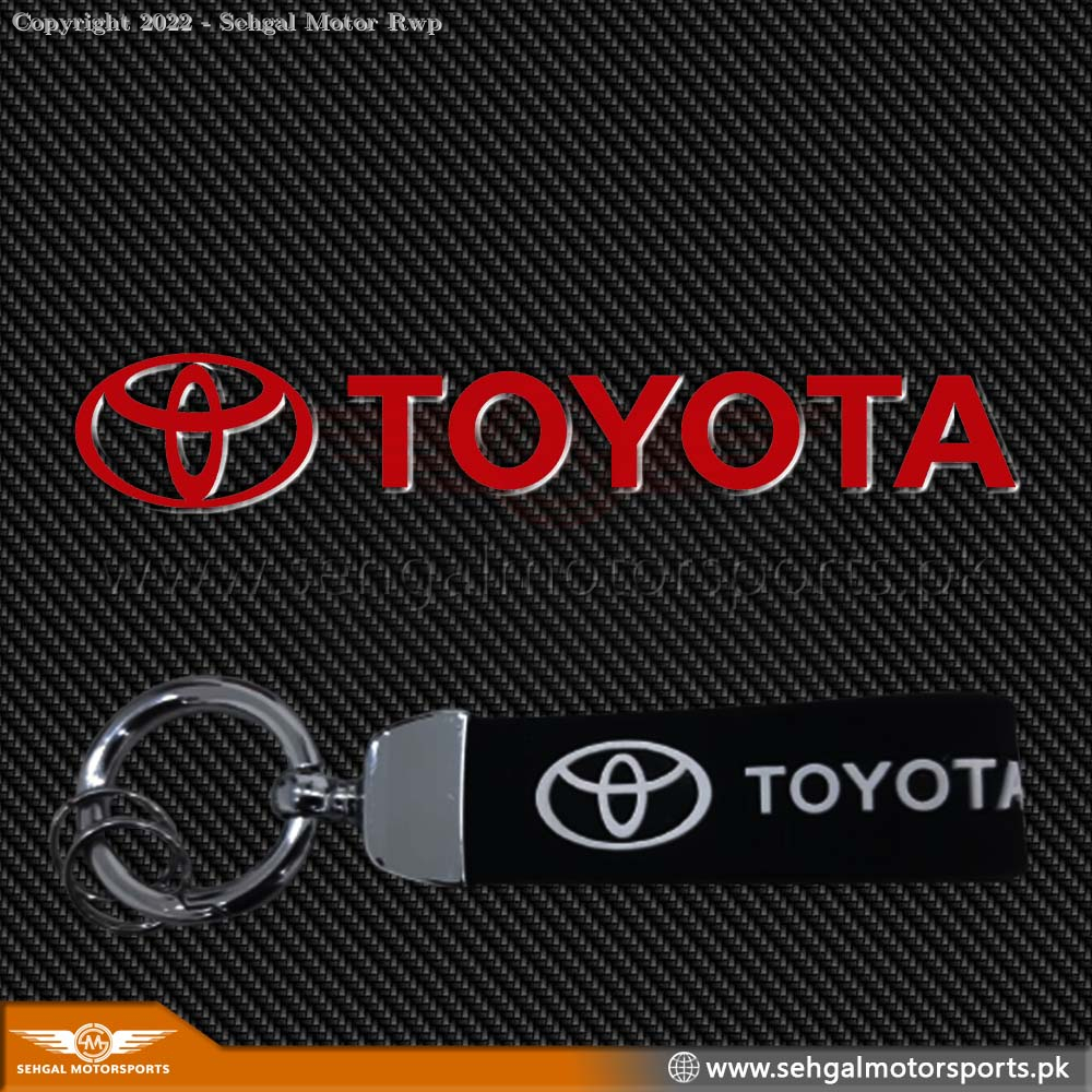 Toyota Logo Key chain PP Strip with Holder