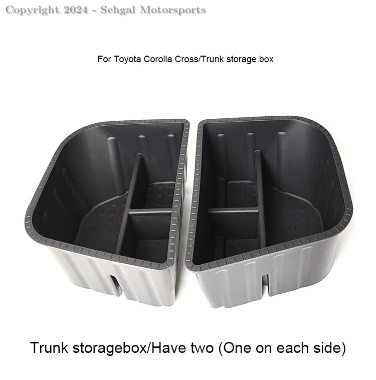 Toyota Cross Trunk Storage Box Black Model 2021-2022