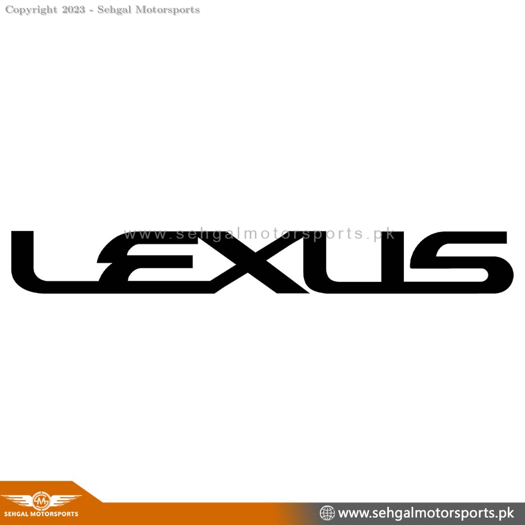 Lexus Monogram (Chrome)