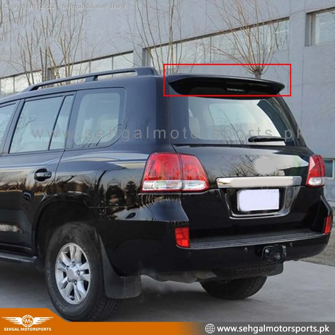 Toyota Land Cruiser FJ200 Roof Spoiler Black Model 2008-2014