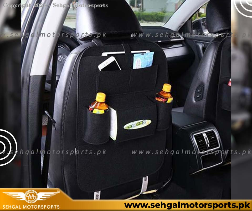 Custom Stitched Seat Cover -Black